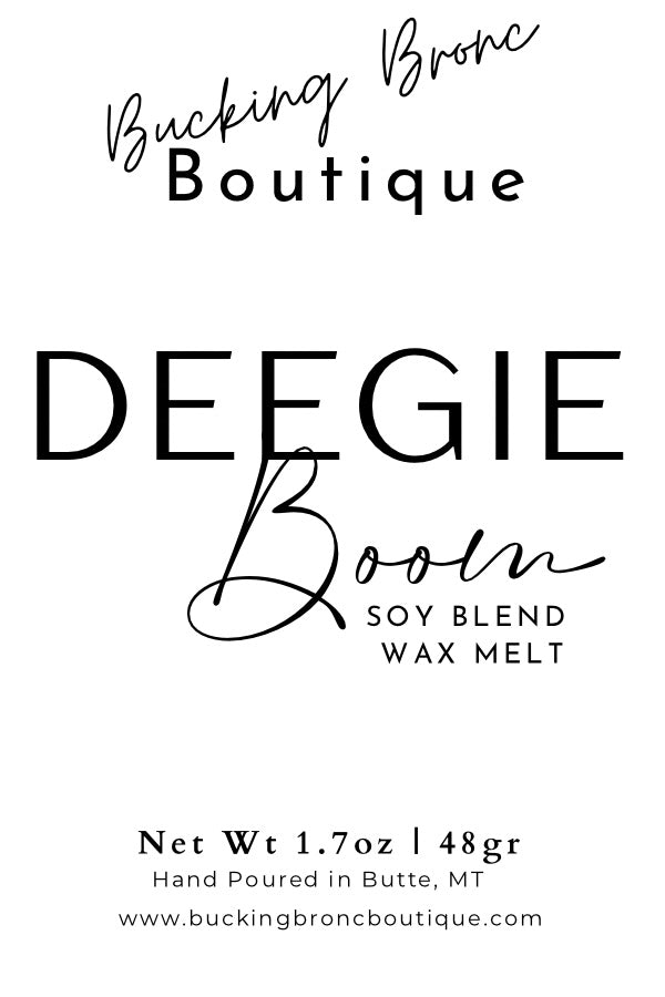 Deegie Boom Soy Blend Wax SnapBar