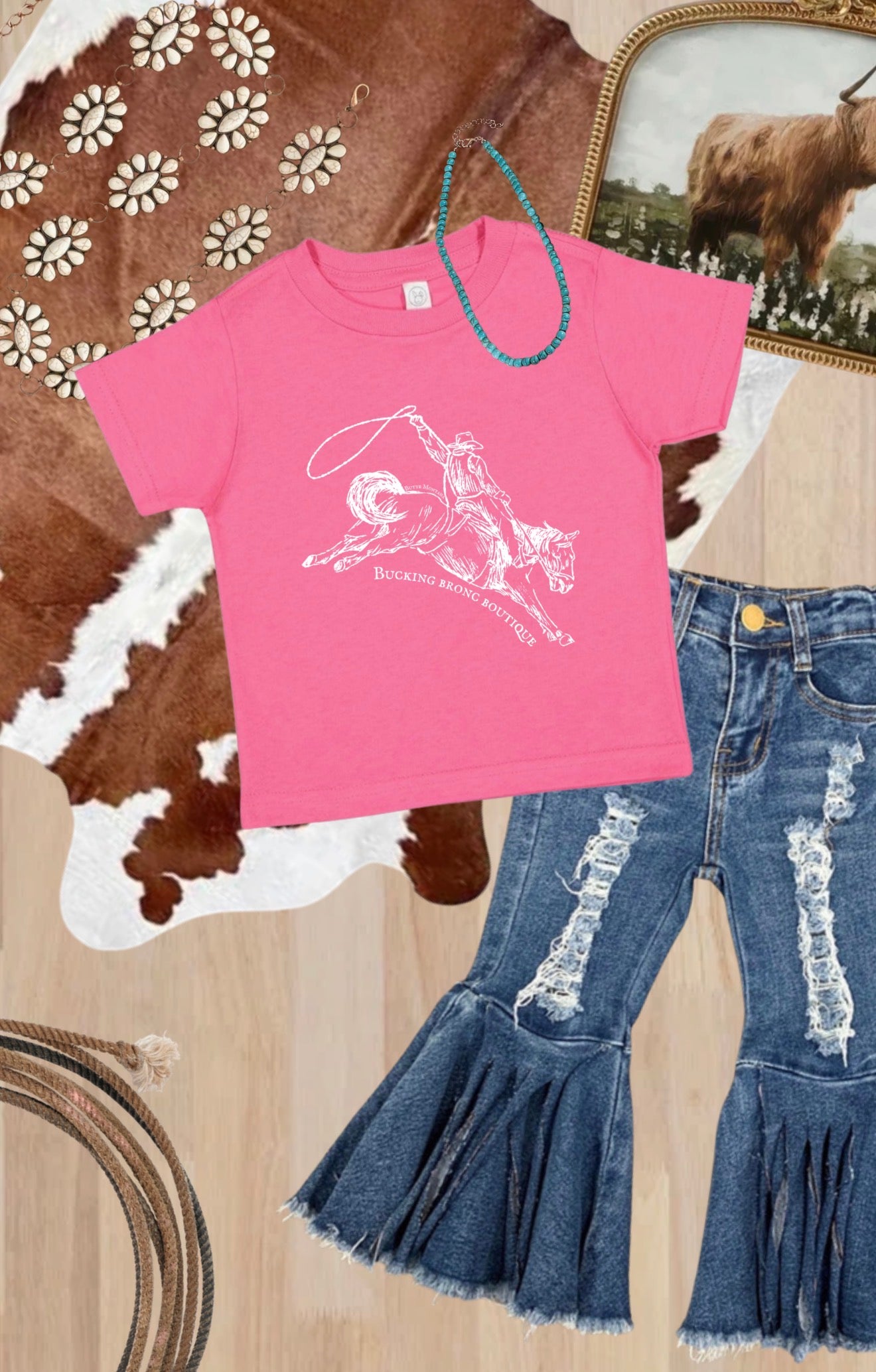 Bucking Bronc Boutique Tee (Onesie/Toddler/Youth)