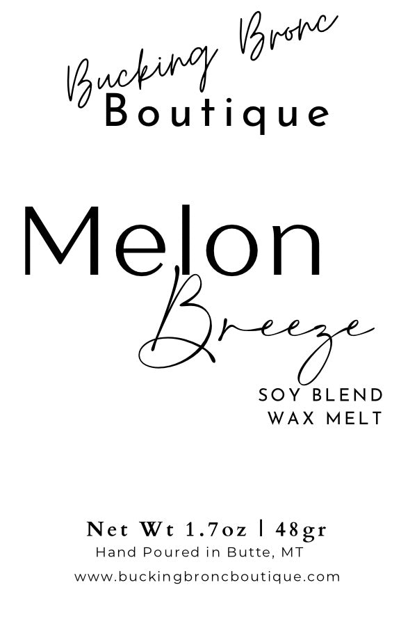 Melon Breeze Soy Blend Wax SnapBar