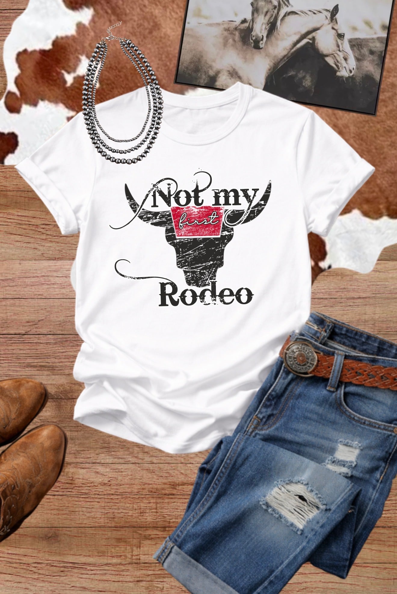 Not My First Rodeo Graphic Tee