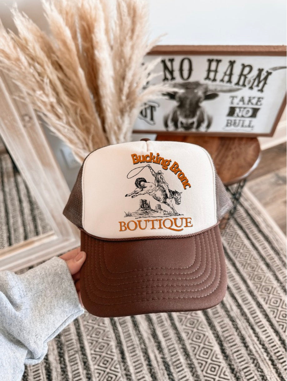 Bucking Bronc Trucker Hat