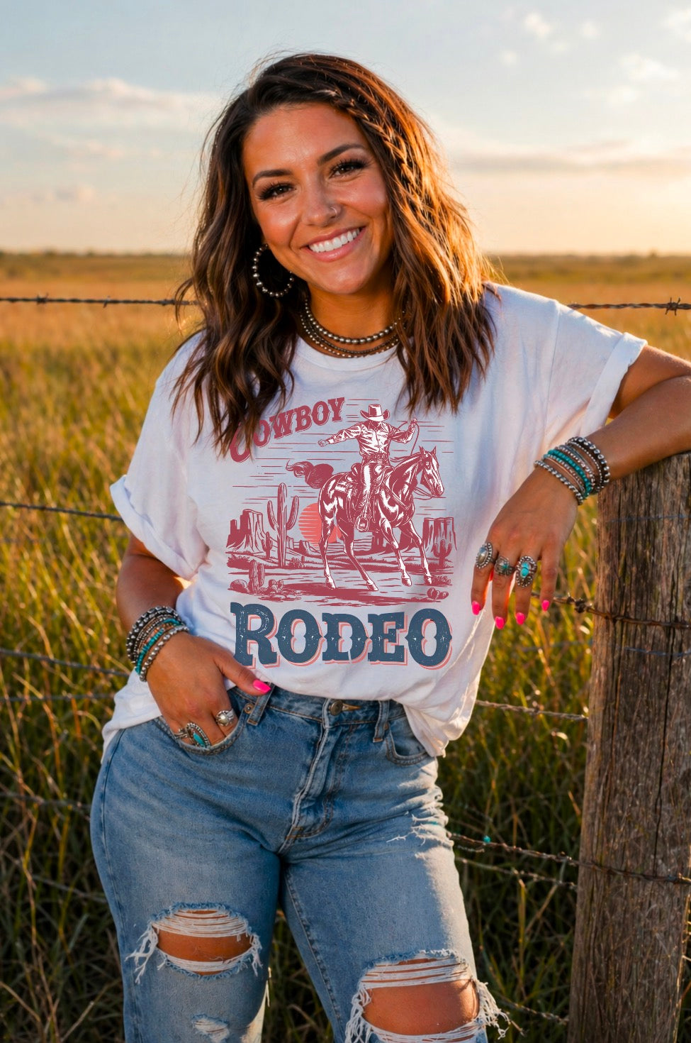 Cowboy Rodeo Graphic Tee