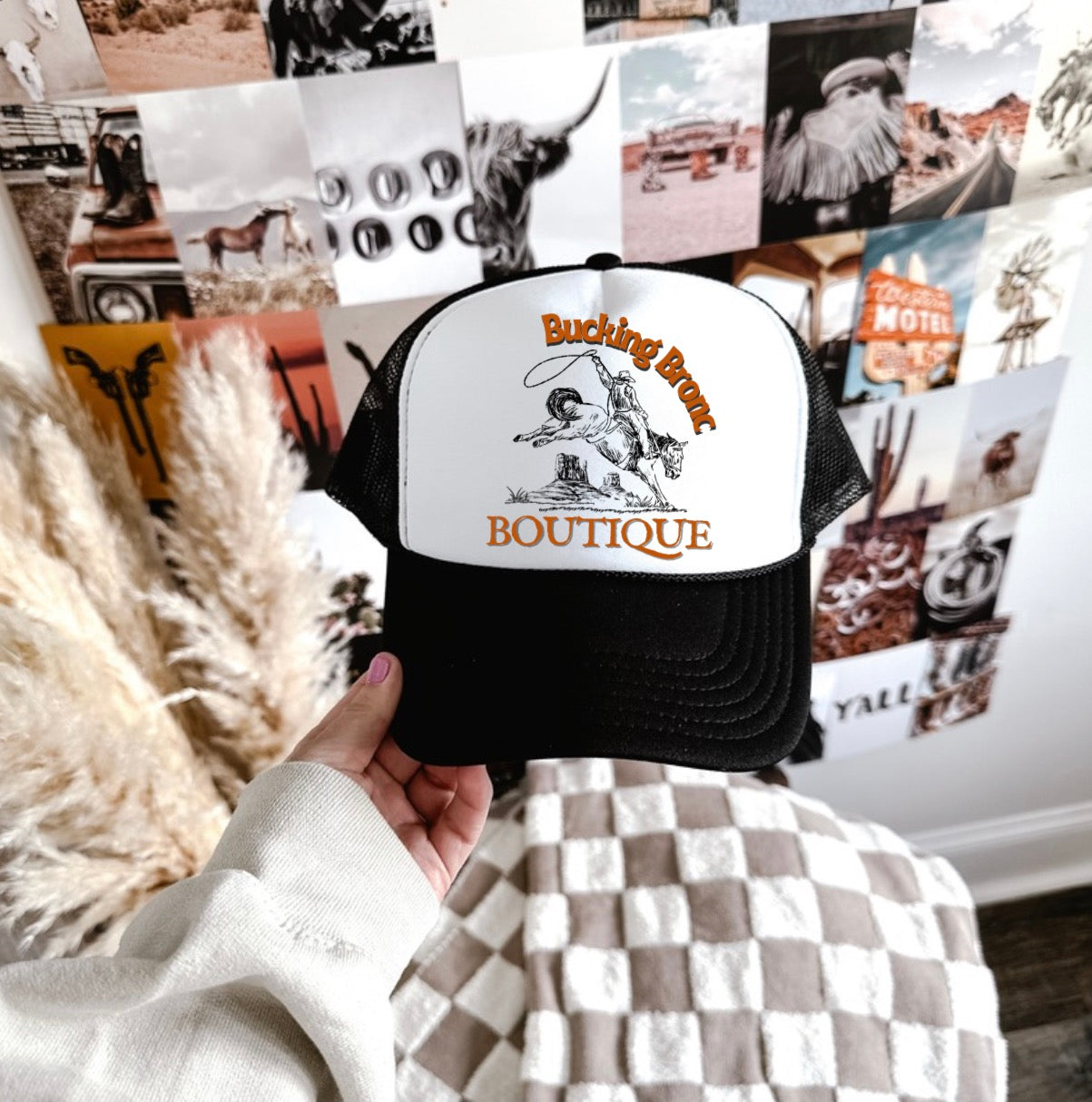 Bucking Bronc Trucker Hat