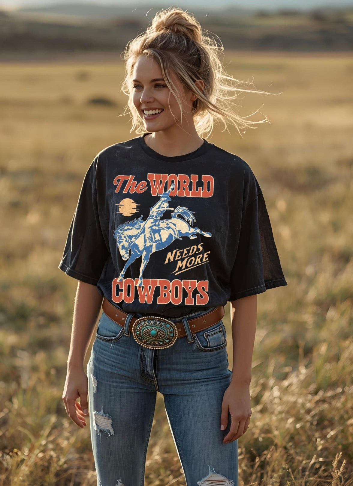 The World needs more Cowboys T-shirt