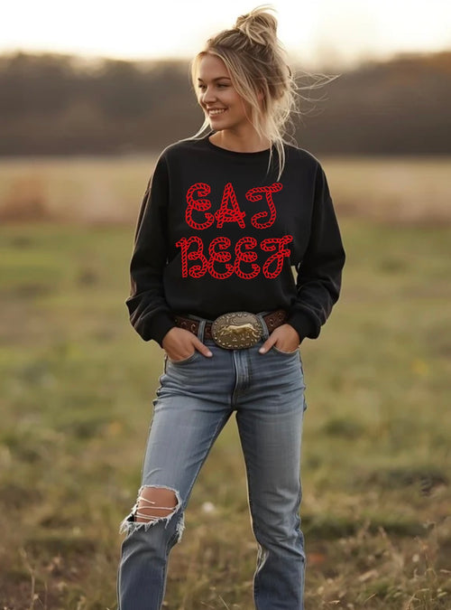Eat Beef Sweatshirt
