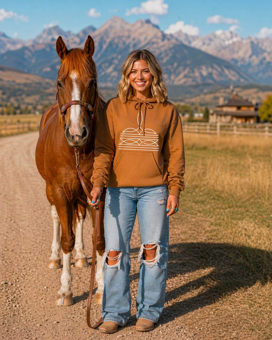 Boot Stitch Hoodie