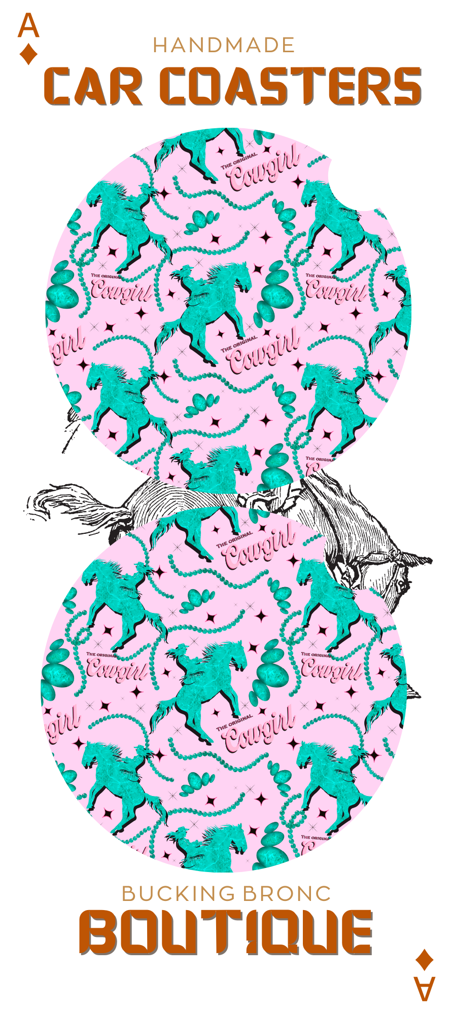 OG Cowgirl Coasters