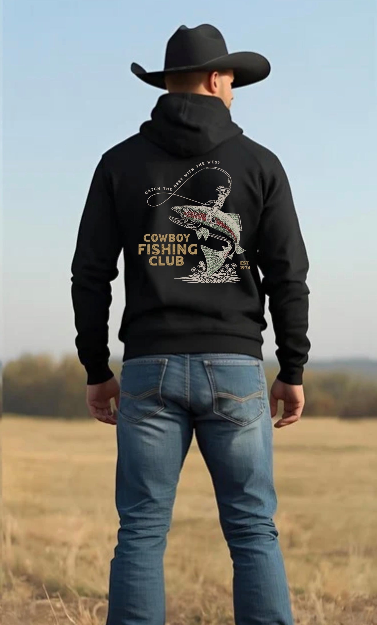 Cowboy Fishing Club Hoodie