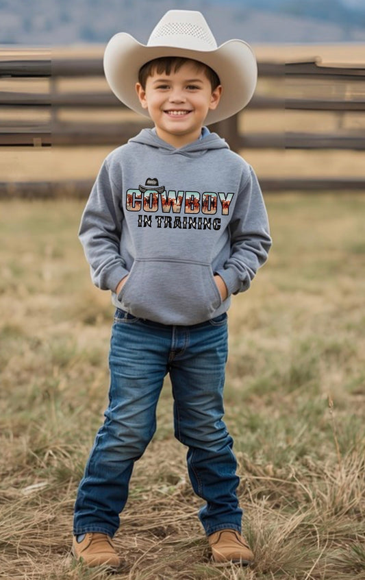 Cowboy in Training Hoodie