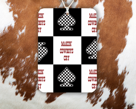 Making Cowboys Cry Felt Freshie