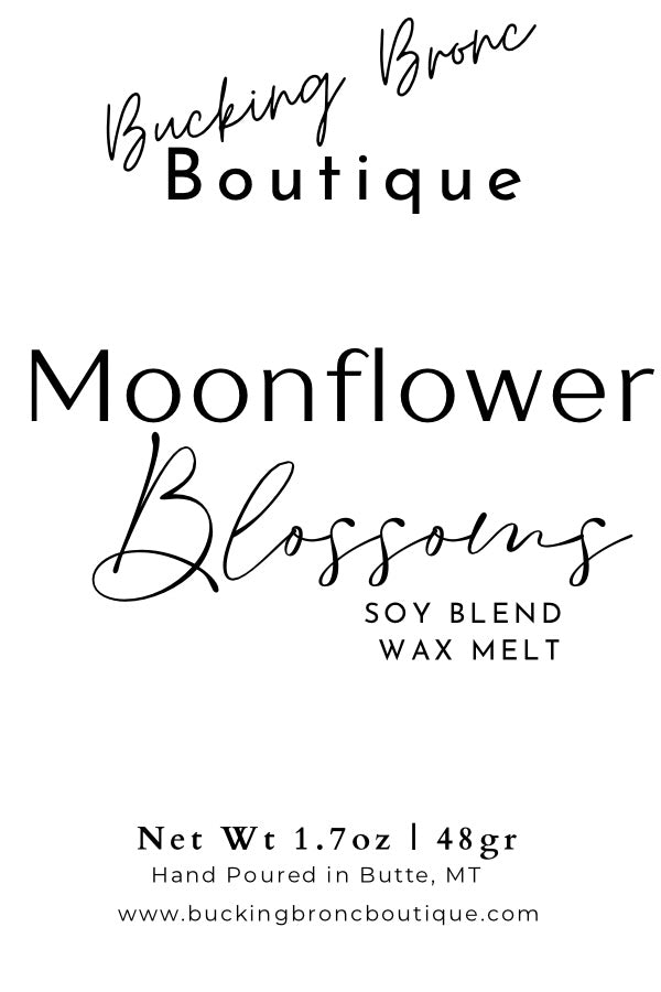 Moonflower Blossoms Soy Blend Wax SnapBar