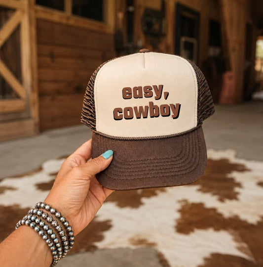 Easy Cowboy Trucker Hat
