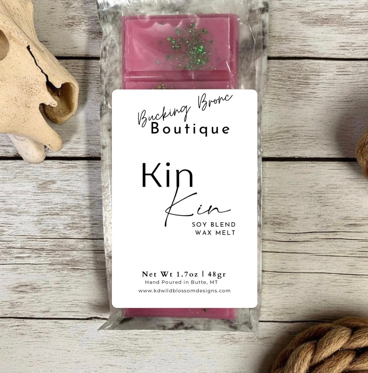 KinKin Soy Blend Wax SnapBar