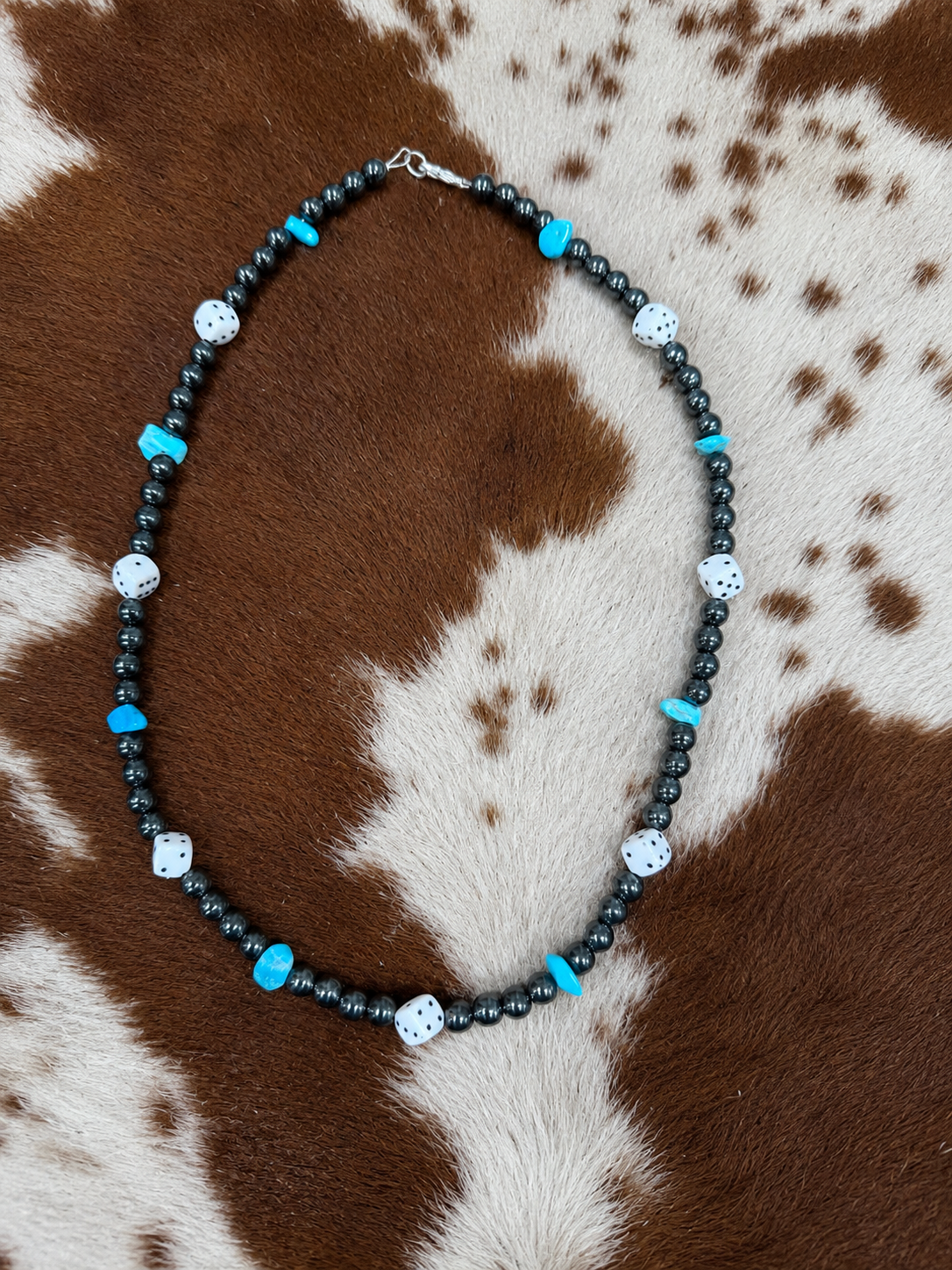 The Turquoise Gambler Necklace