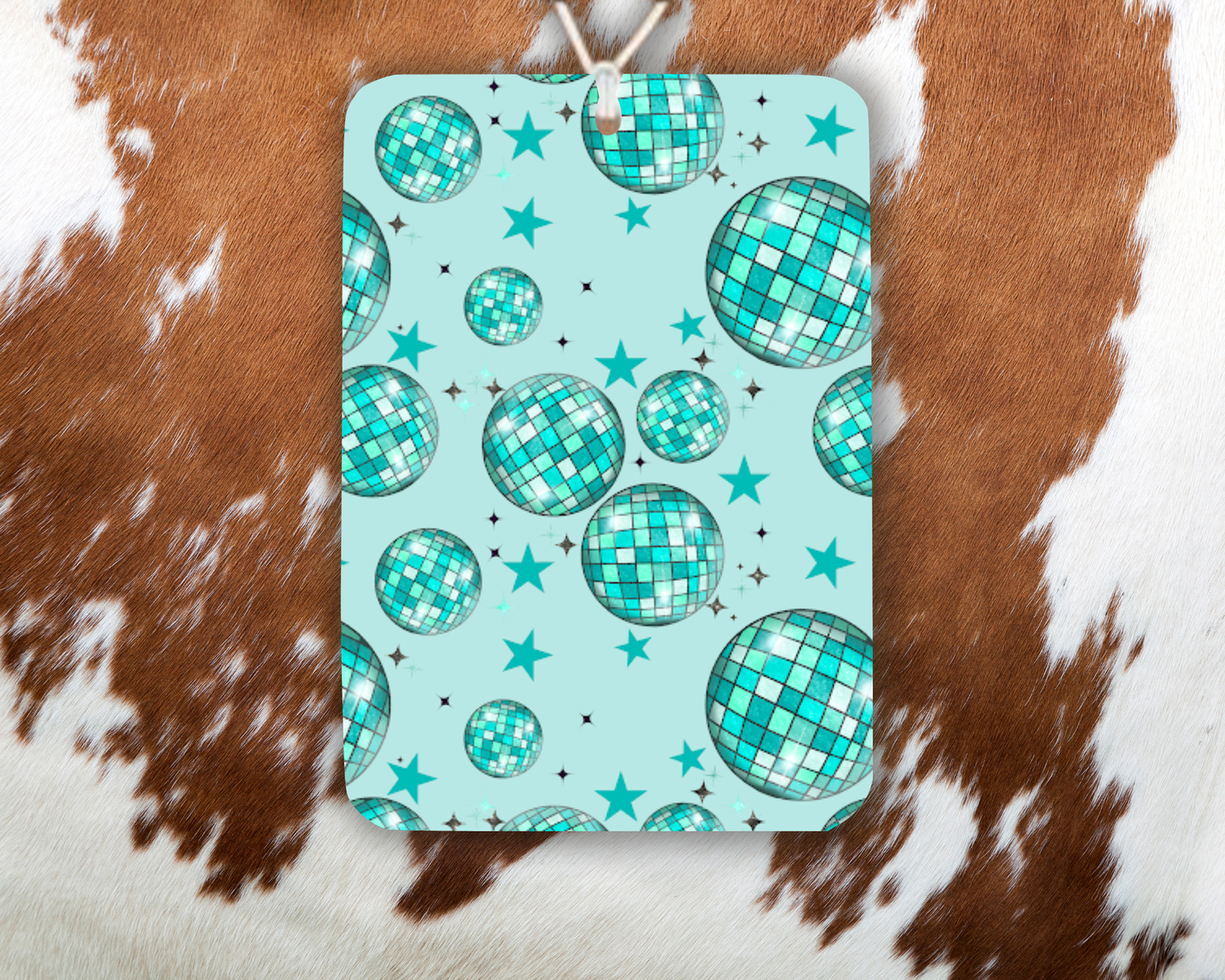 Turquoise Disco Freshie