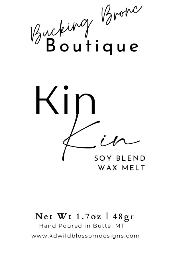 KinKin Soy Blend Wax SnapBar