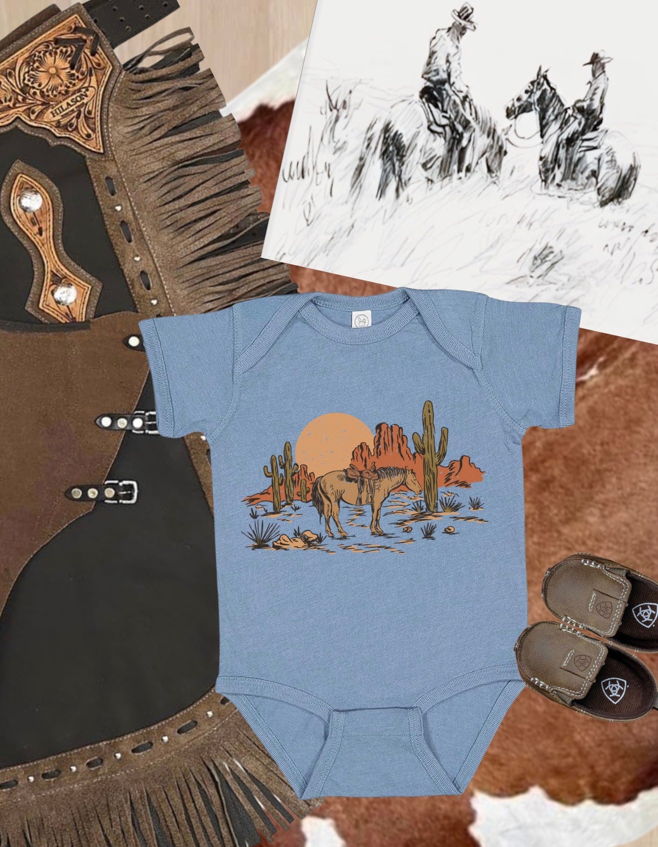 Saddle Ridge ( Onesie/Toddler/Youth) Tee