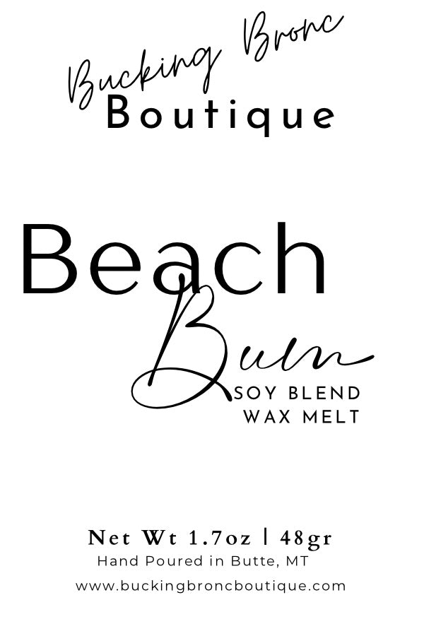Beach Bum Soy Blend Wax SnapBar
