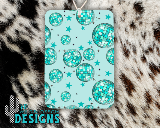 Turquoise Disco Freshie