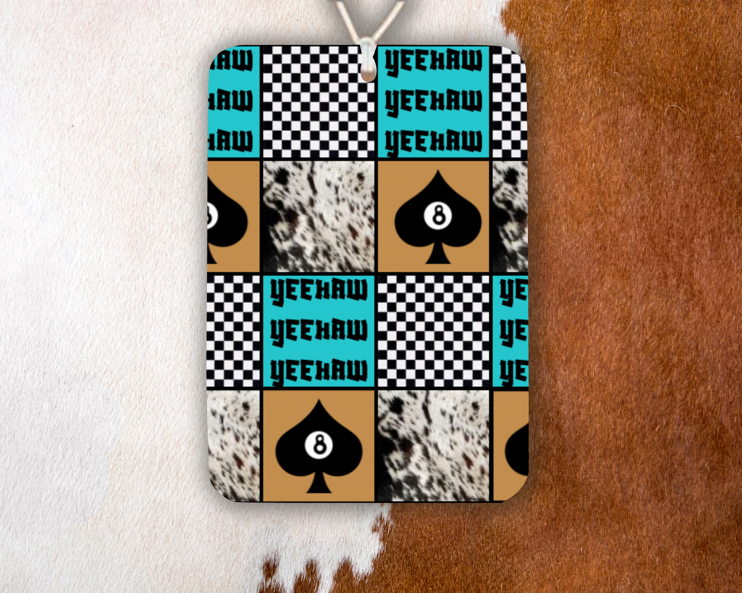 Punchy YEEHAW Felt Freshie