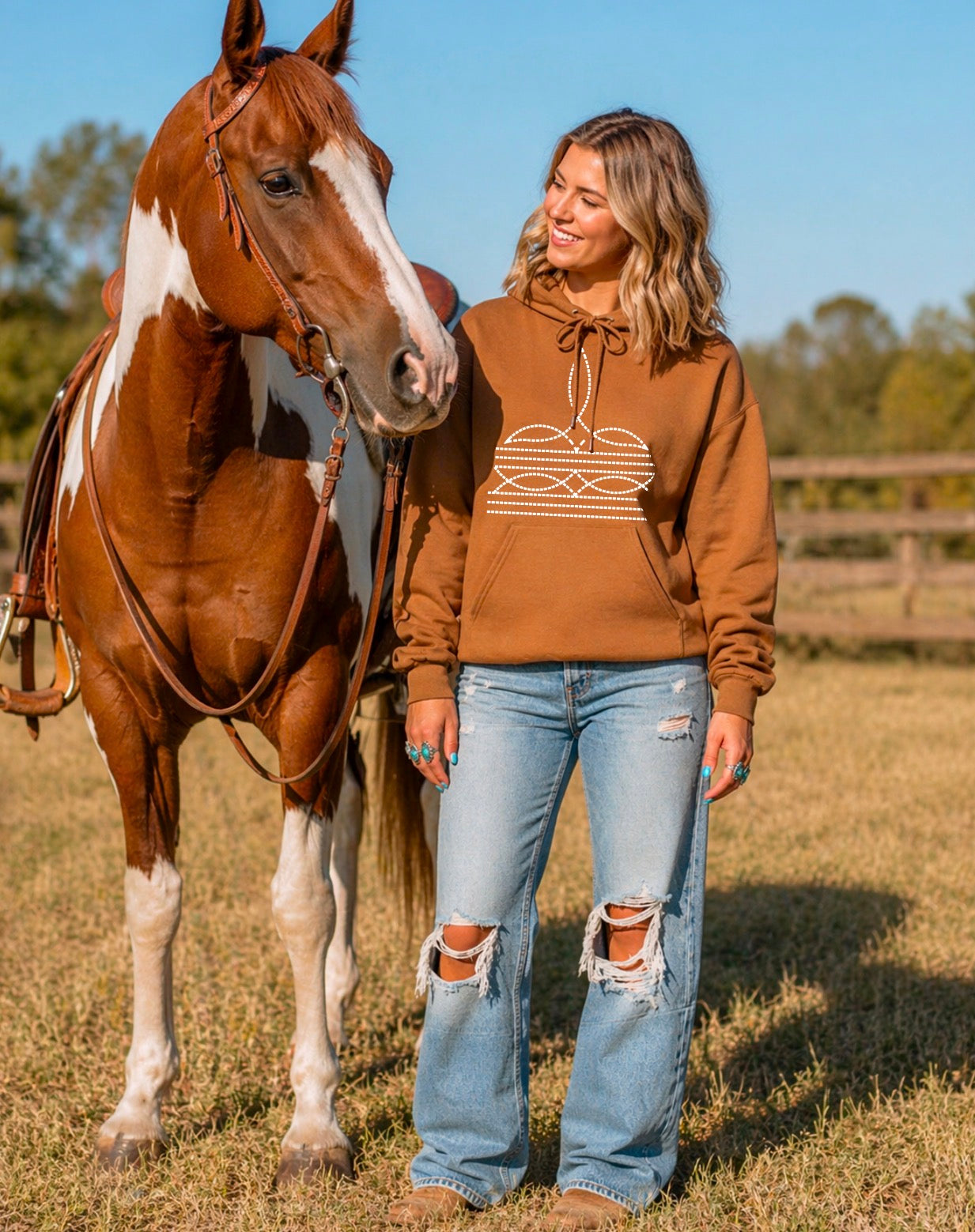 Boot Stitch Hoodie