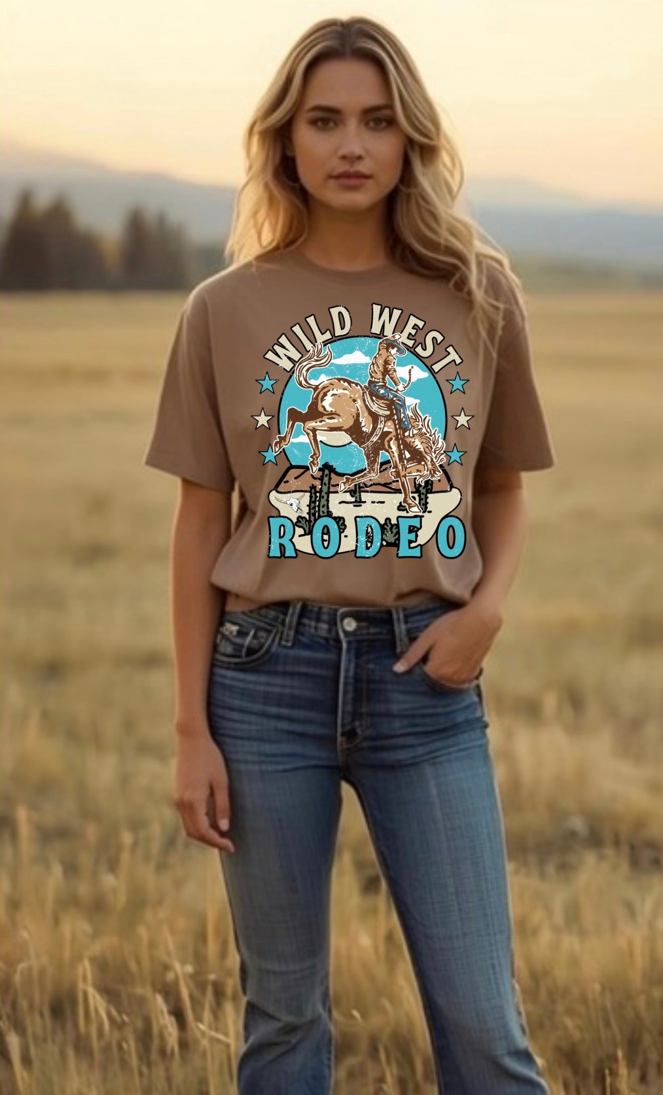 Wild West Rodeo Graphic Tee
