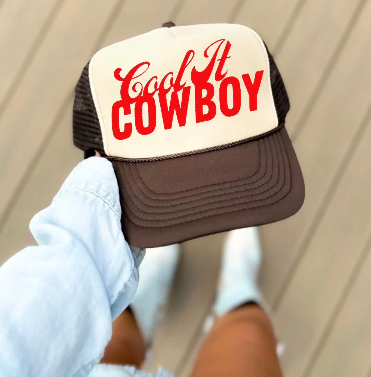 Cool It Cowboy Trucker Hat