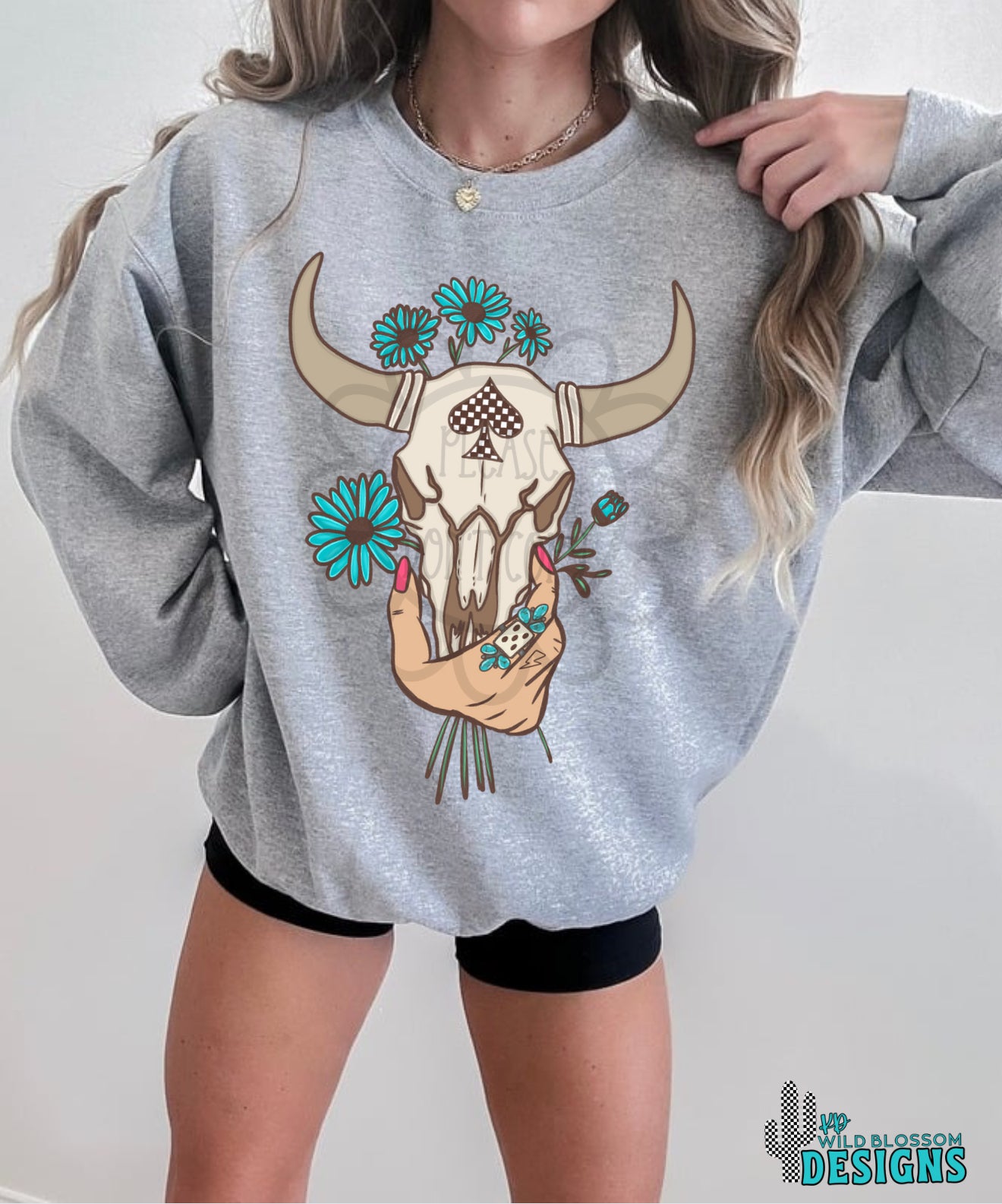 Daisy Bull Skull Crew