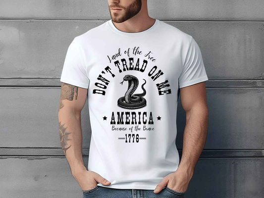 Don’t Tread On Me Shirt White