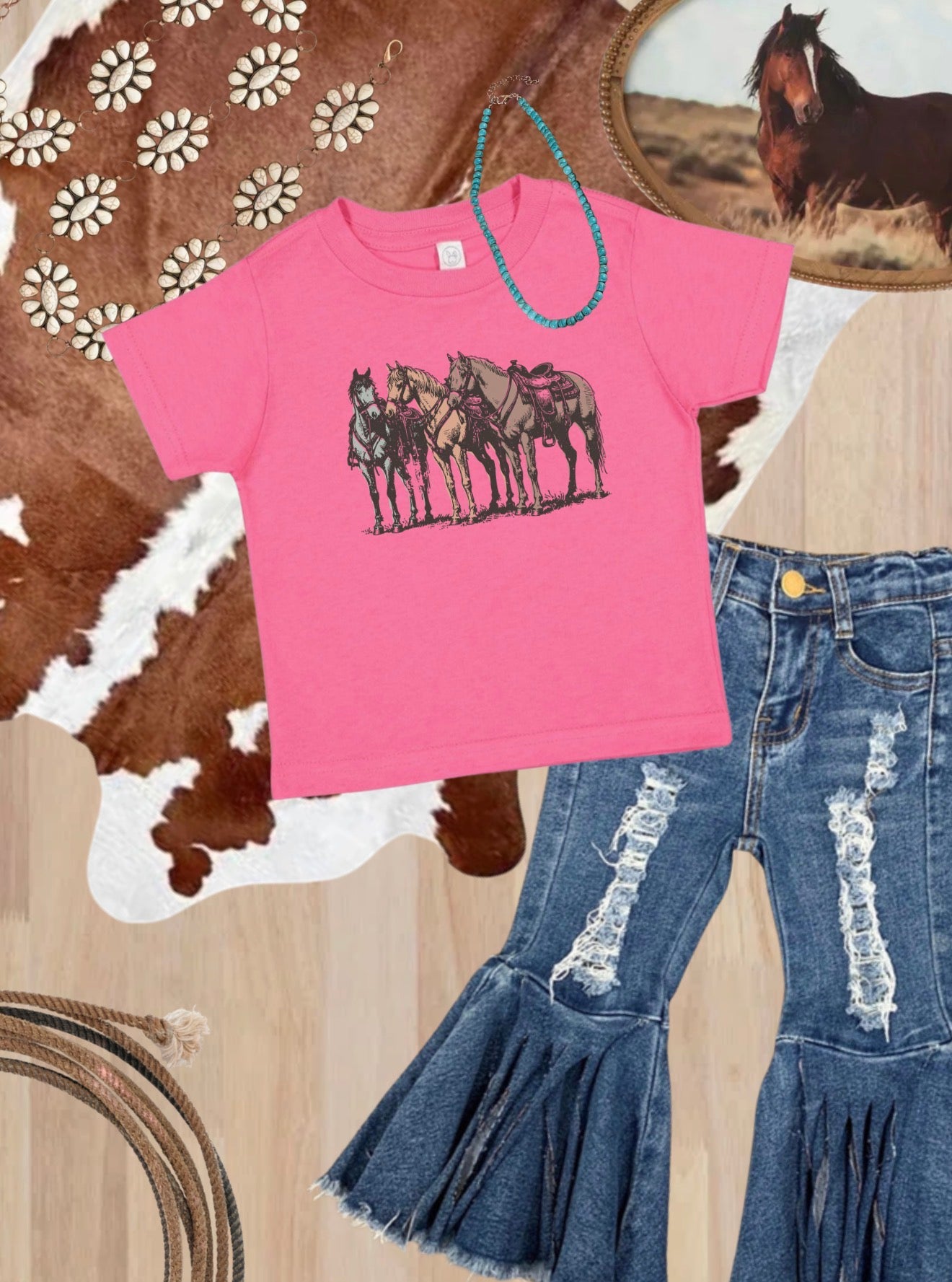 Horses Tee (Onesie/Toddler/Youth)