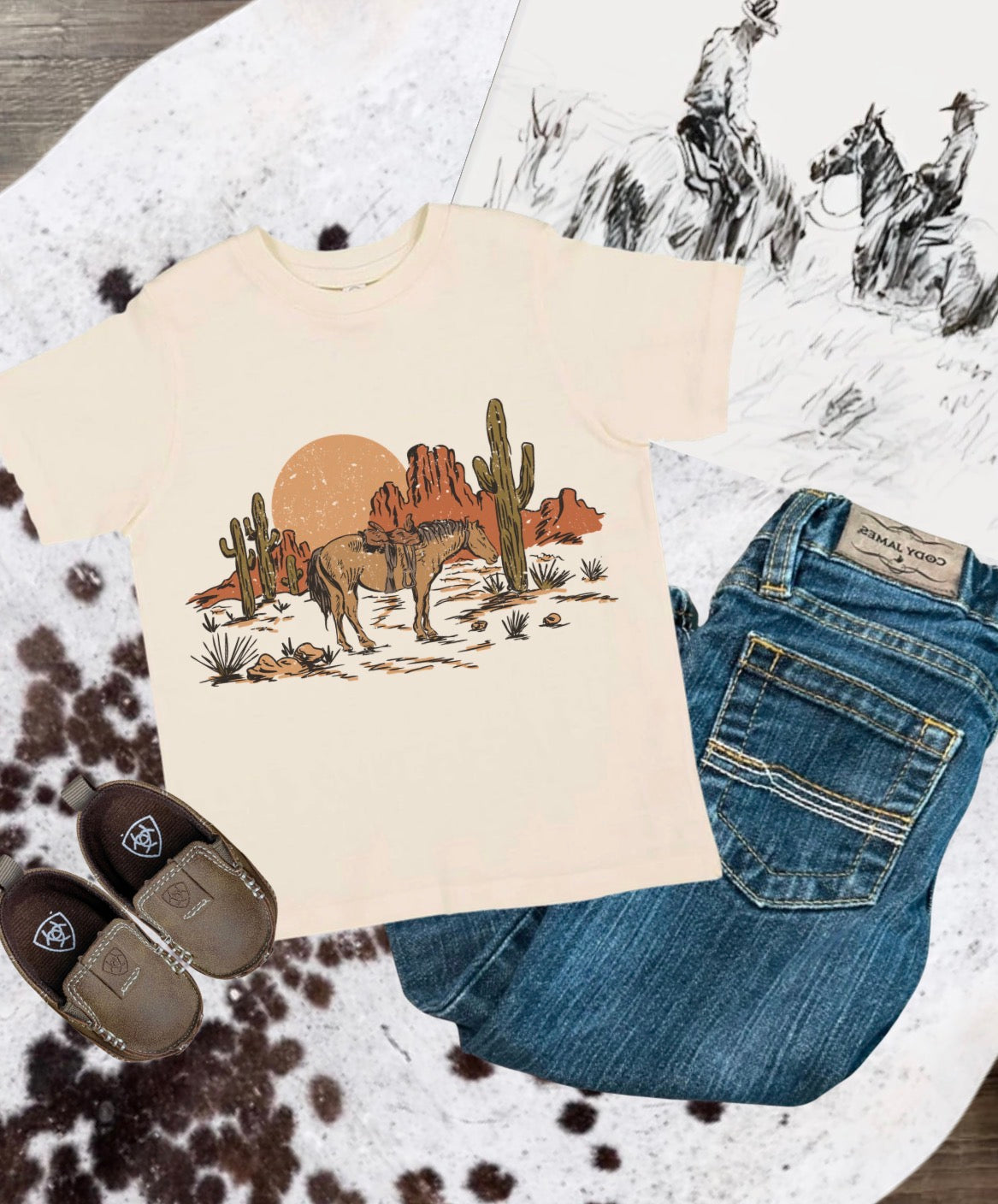 Saddle Ridge ( Onesie/Toddler/Youth) Tee