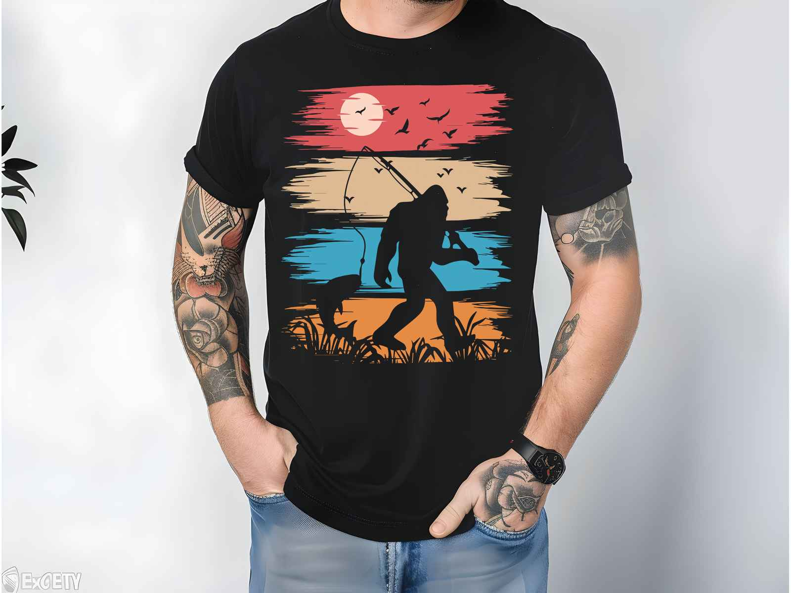 Fishing Shirt Black