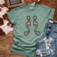 Floral Horse Bit Graphic Tee