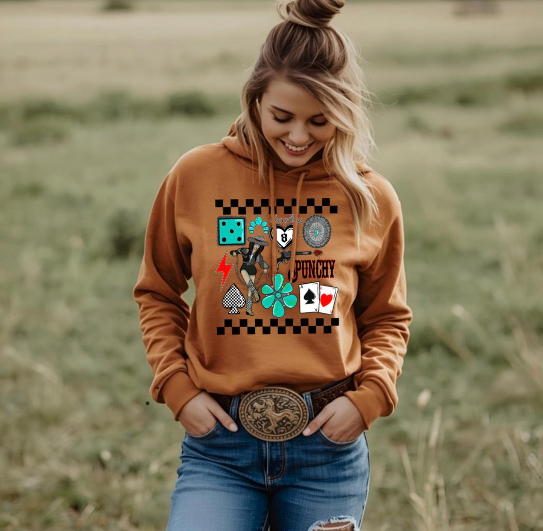 Punchy Collage Hoodie