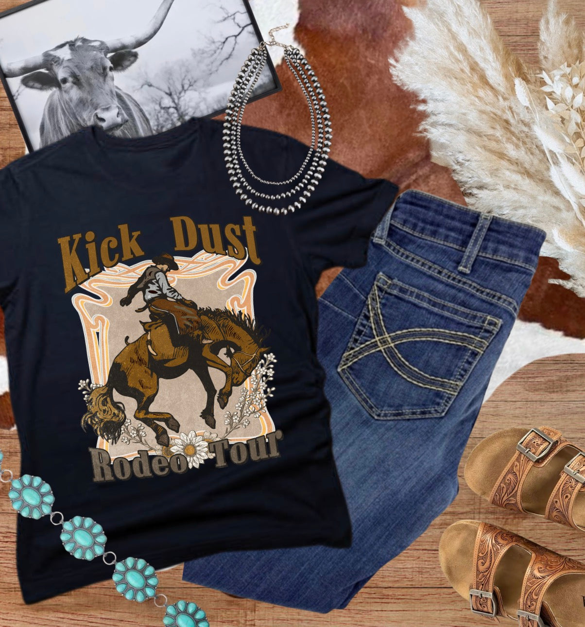 Kick Dust Rodeo Tour Graphic Tee