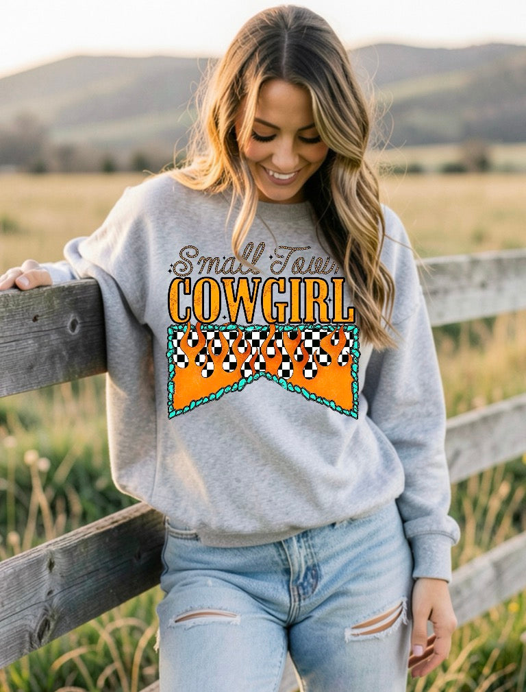 Small Town Cowgirl Sweatshirt