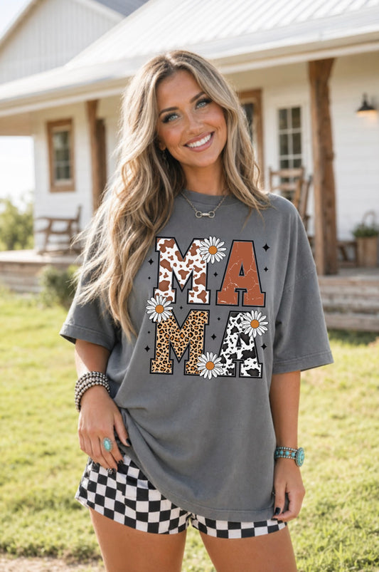 Distressed Western Mama