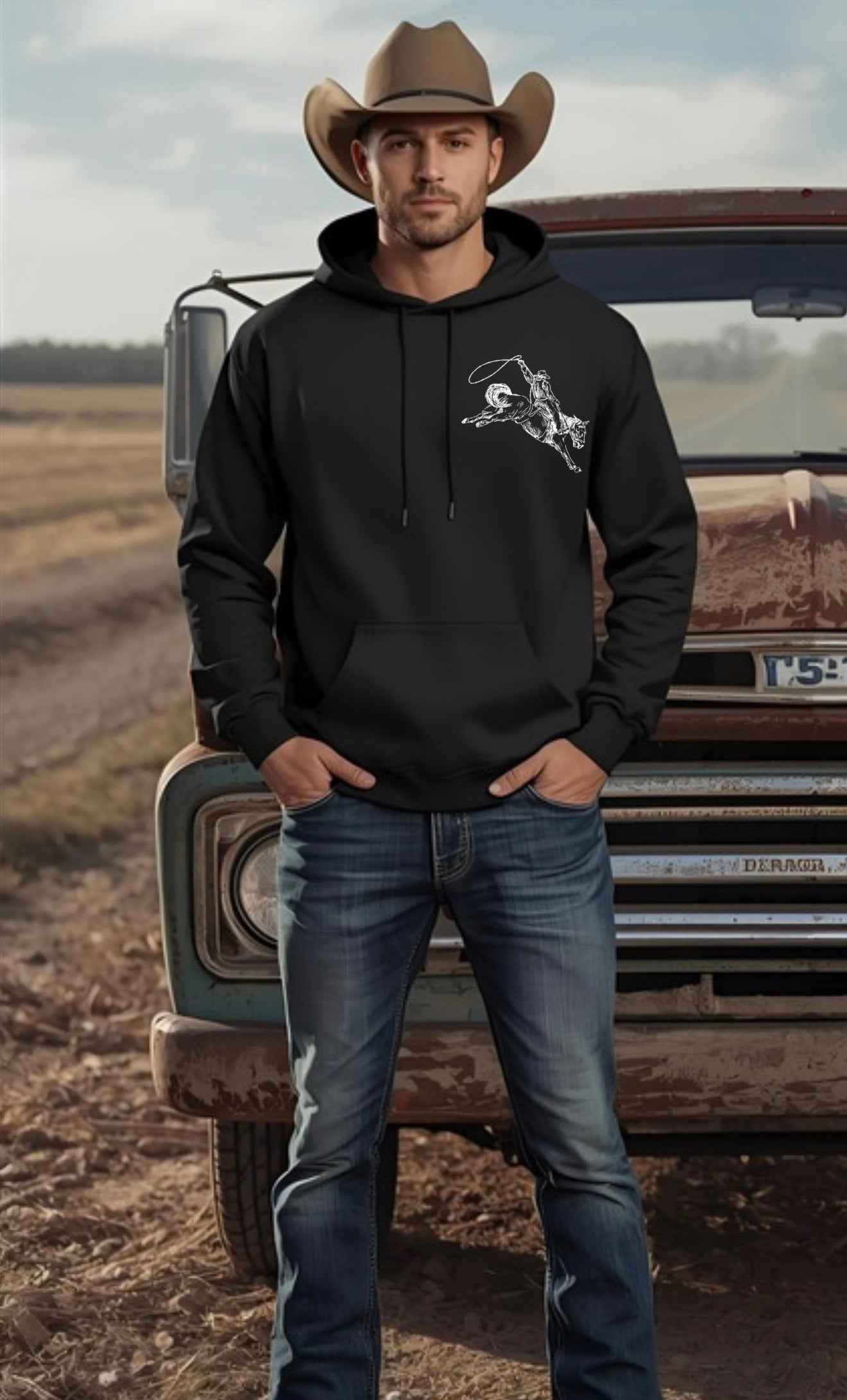 Bucking Bronc Boutique Hoodie