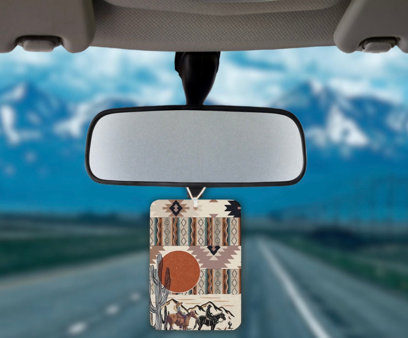 Cowboy Desert Felt Freshie