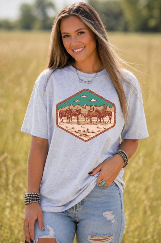 Desert Cowboy Graphic Tee