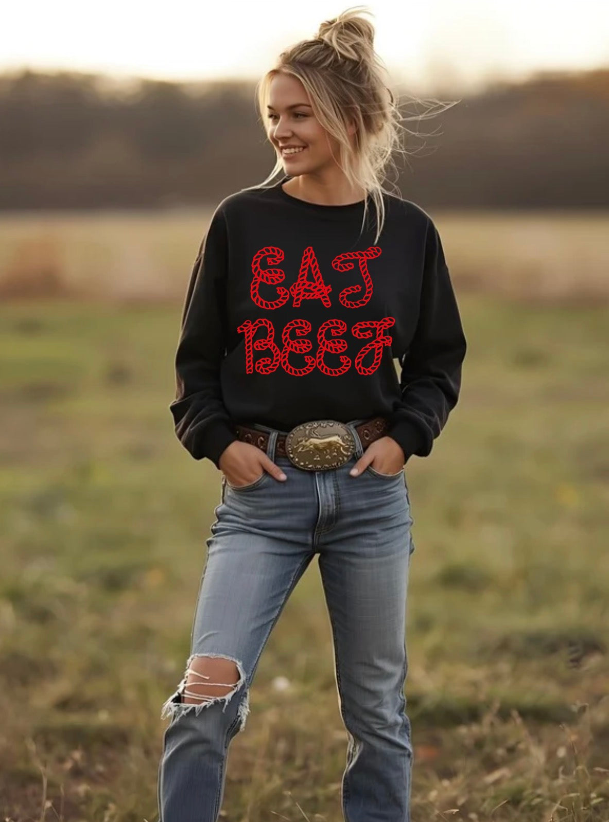 Eat Beef Sweatshirt