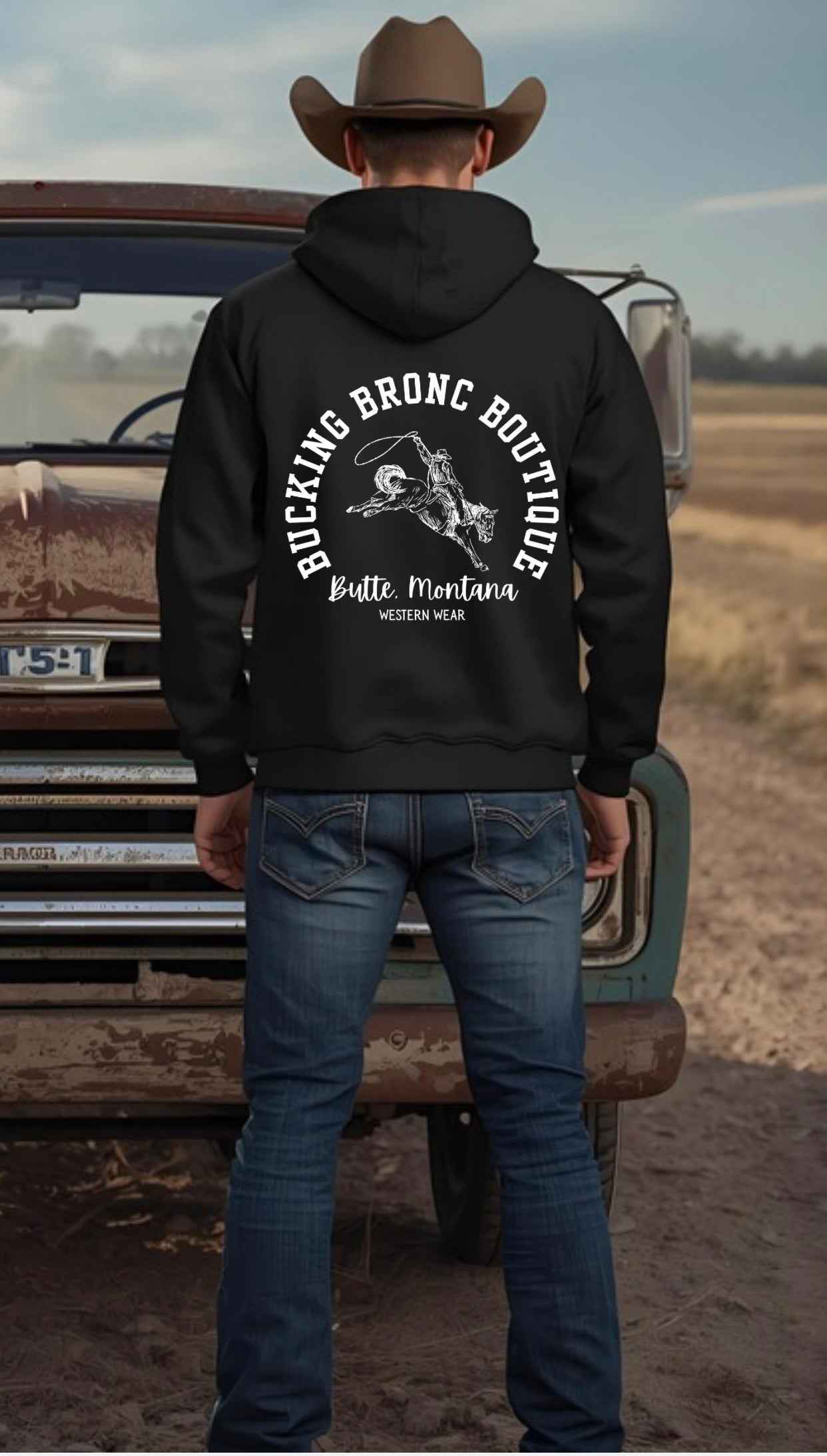 Bucking Bronc Boutique Hoodie