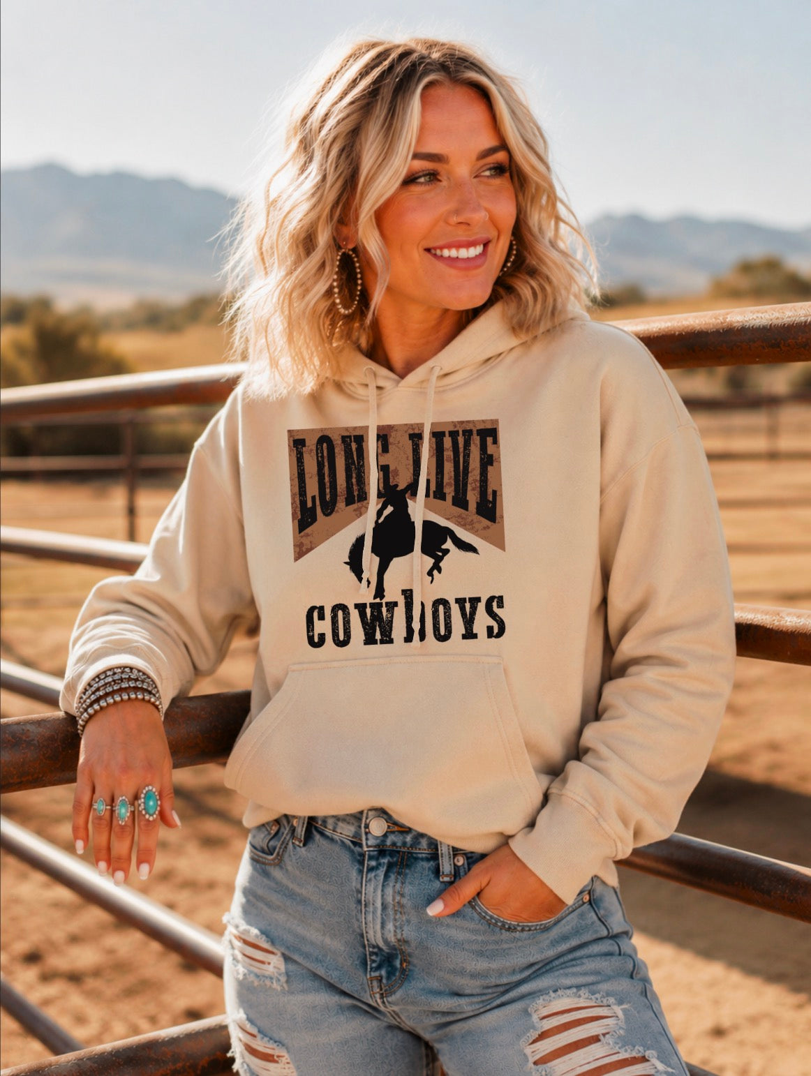 Long Live Cowboys Hoodie