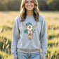 Daisy Bull Skull Sweatshirt