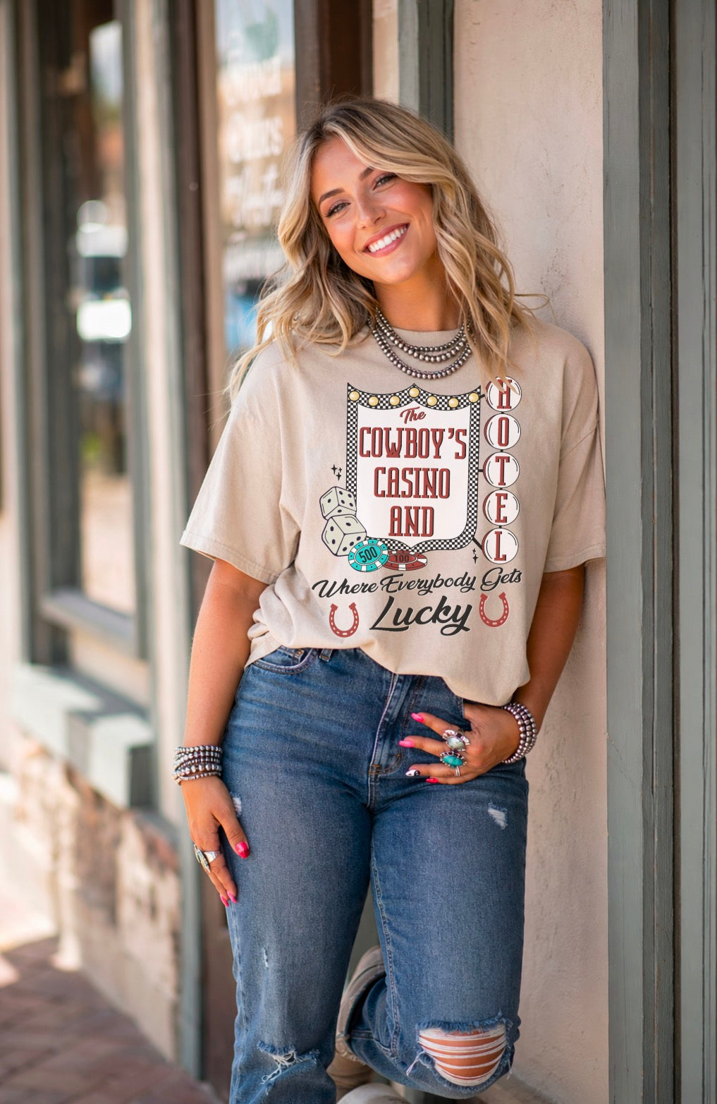 Cowboys Casino & Hotel Graphic Tee