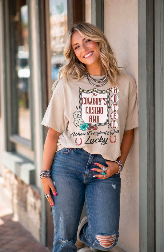 Cowboys Casino & Hotel Graphic Tee
