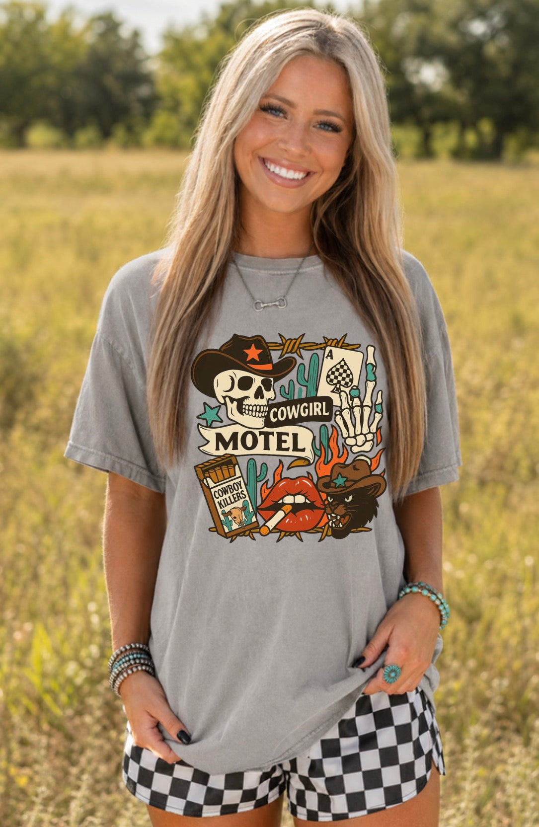 Cowgirl Motel Graphic Tee