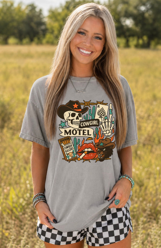 Cowgirl Motel Graphic Tee