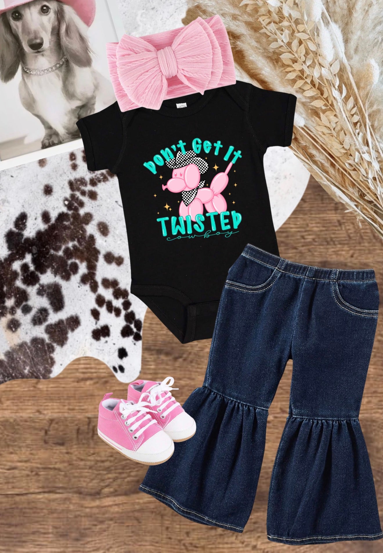 Don’t get it Twisted Cowboy Onesie
