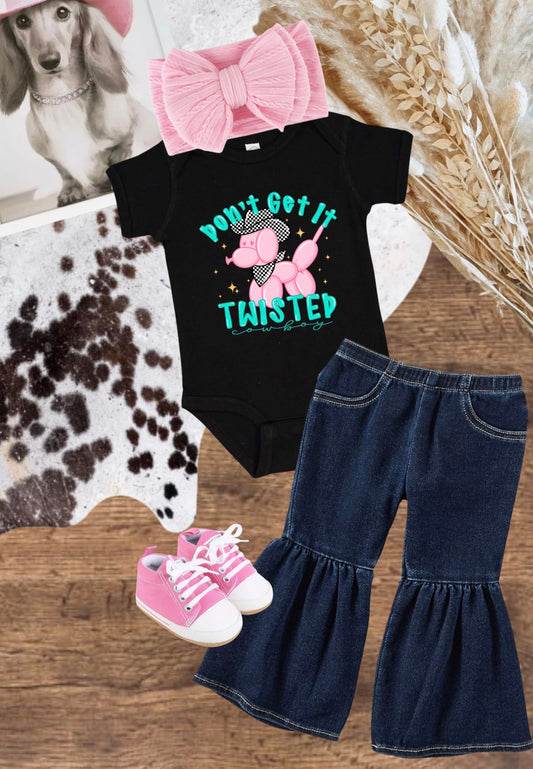 Don’t get it Twisted Cowboy Onesie